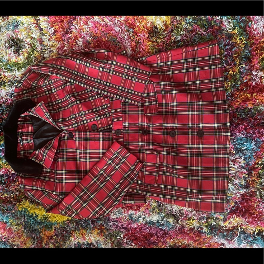 Tartan Plaid Blazer